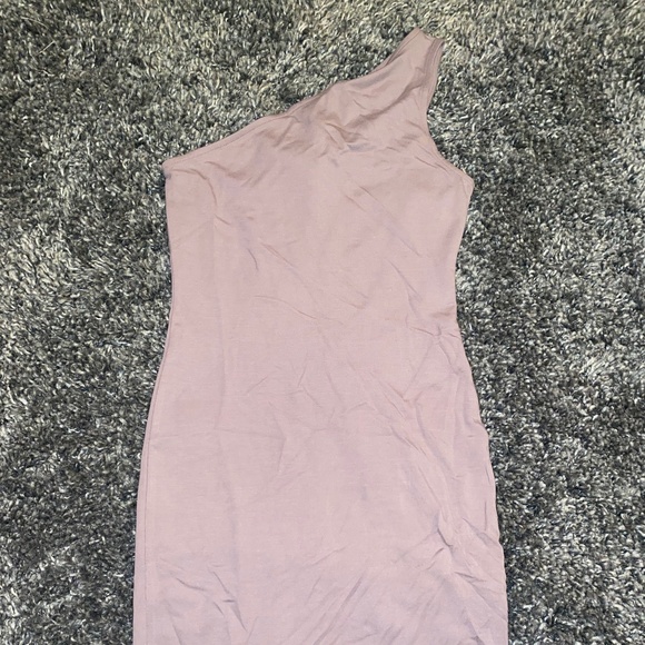 NWT - Lavender One Shoulder Dress - Women's Size Small - Picture 2 of 4